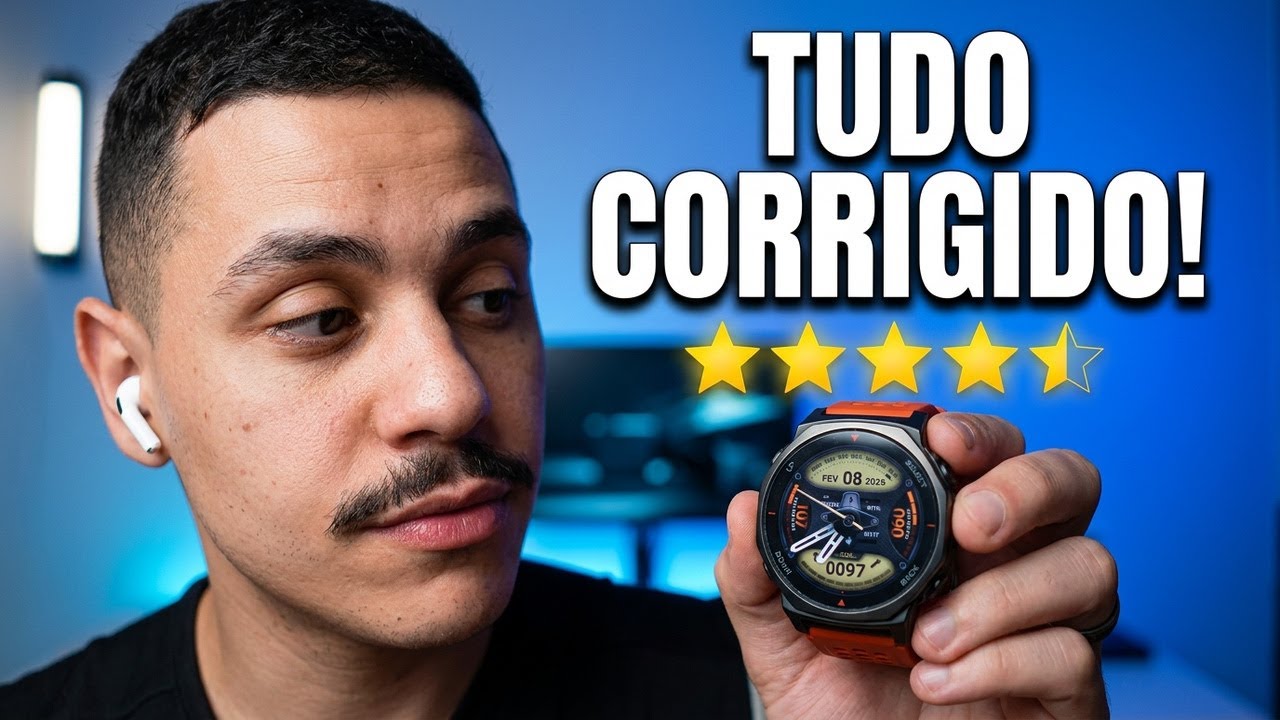 Update no T-Rex 3 Pro 44mm: estabilidade, mapas e esportes