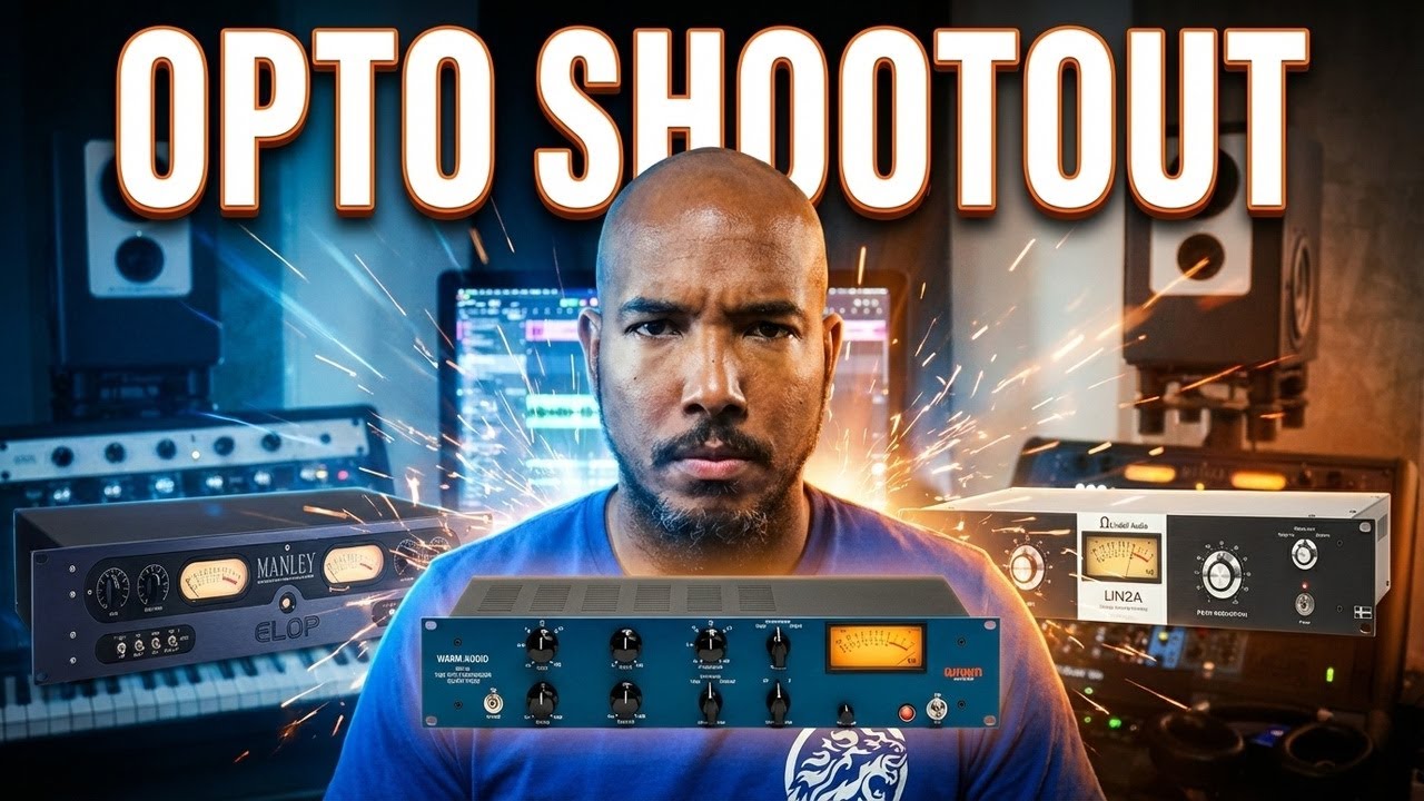 Opto compressor shootout: Lin2a, Warm Audio WA-1B, Manley ELOP