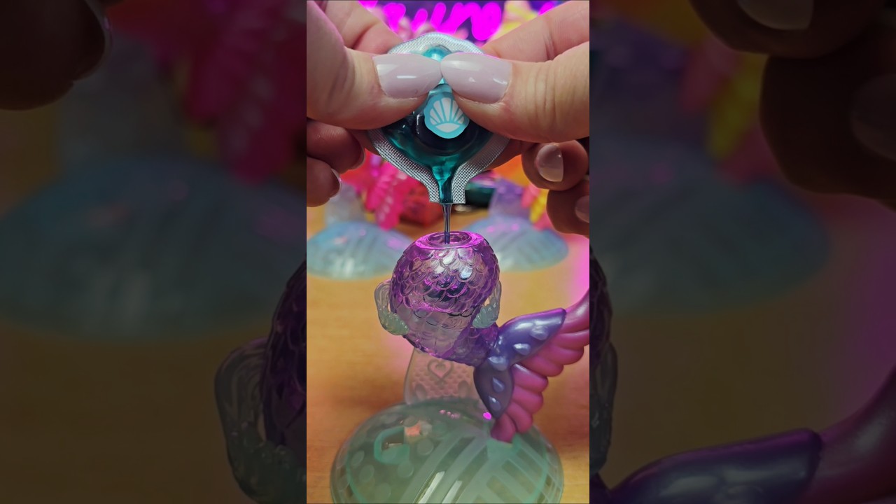 L.O.L Surprise! Mermaids Makeover Magic DIY Lipgloss #asmr #lolsurprise