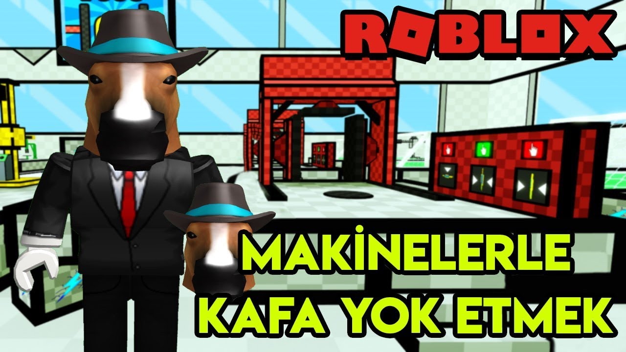 🤕 Makinelerle Kafamızı Yok Ediyoruz 🤕 | Head Destroyer 9000 | Roblox Türkçe