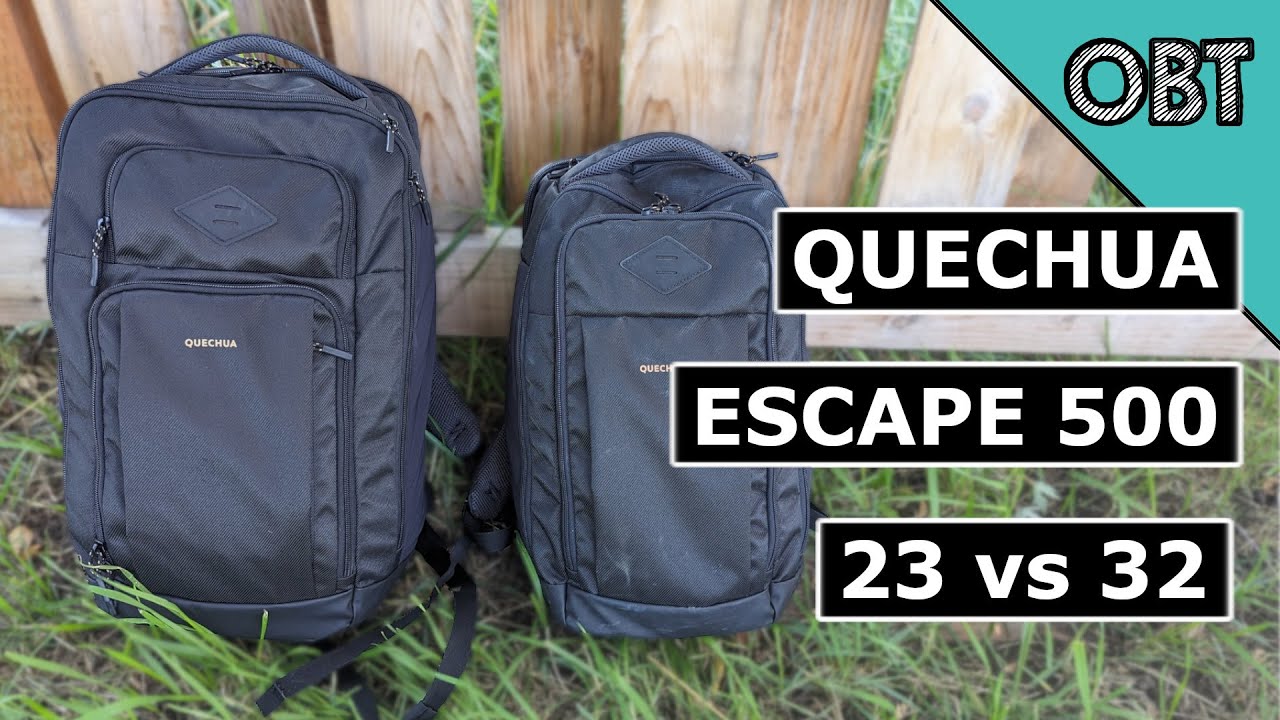 Quechua NH Escape 500 23 против 32 (сравнение бюджетных туристических рюкзаков)