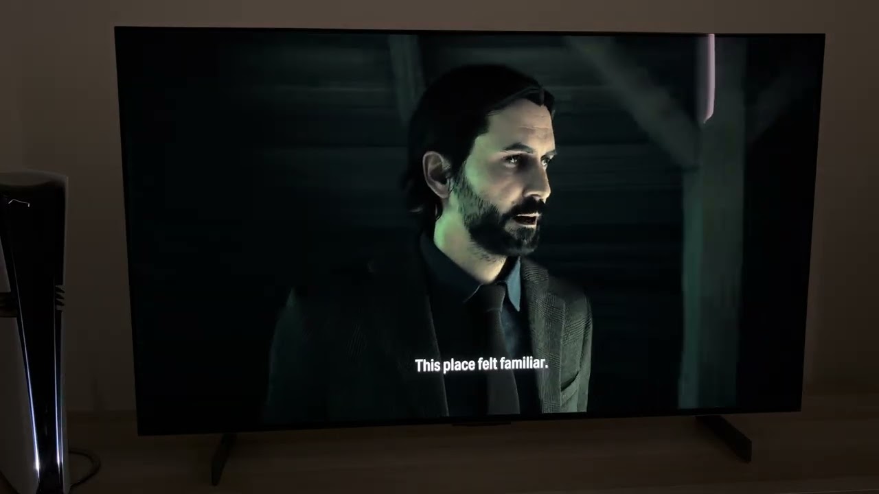 Alan Wake 2 | PS5 PRO | 4k | RAY TRACING | LG C4 42’