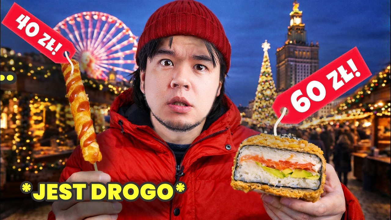 AZJATYCKIE JEDZENIE NA JARMARKU ŚWIĄTECZNYM? l Want a Bite
