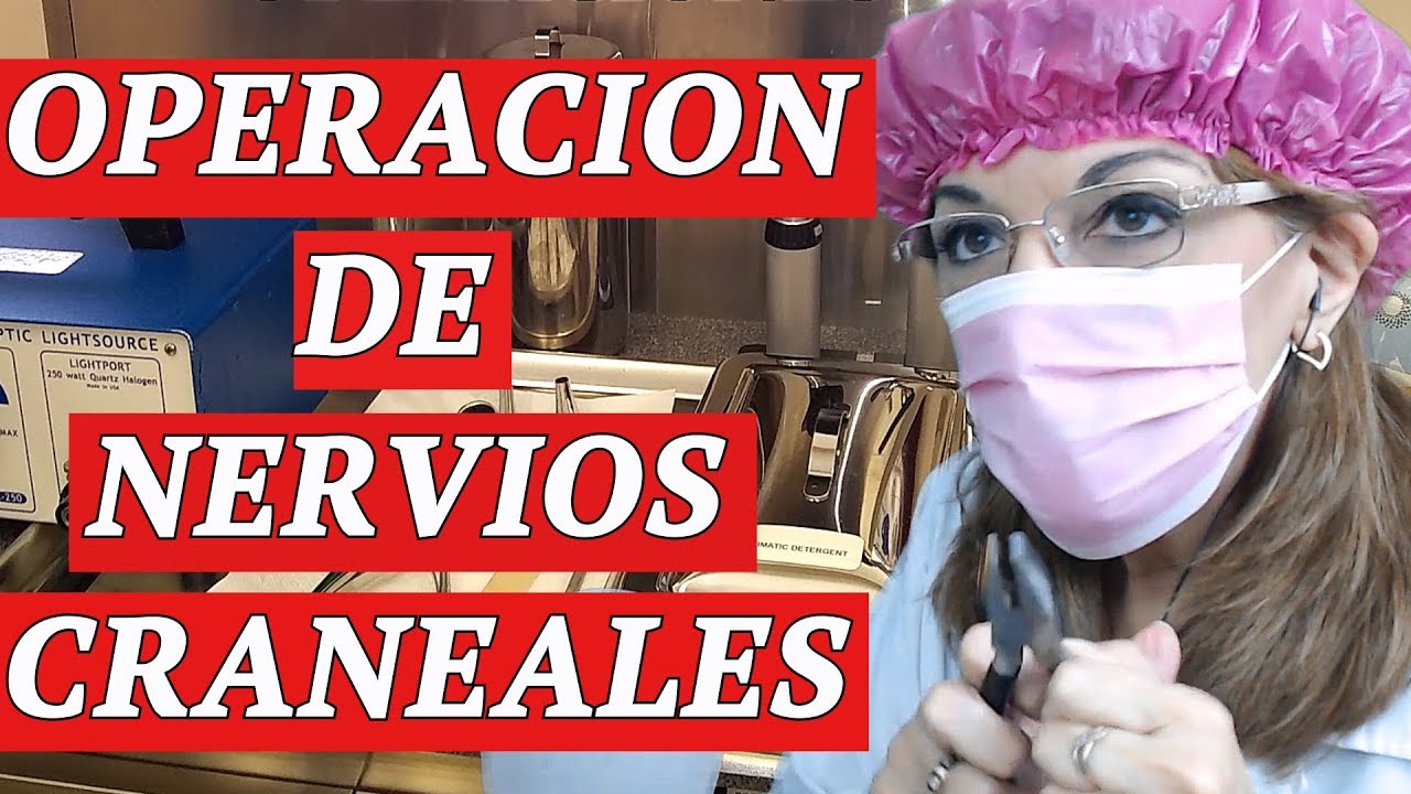 ASMR OPERACION DE NERVIOS CRANEALES👩‍⚕️CRANIAL NERVE SURGERY AND TEST