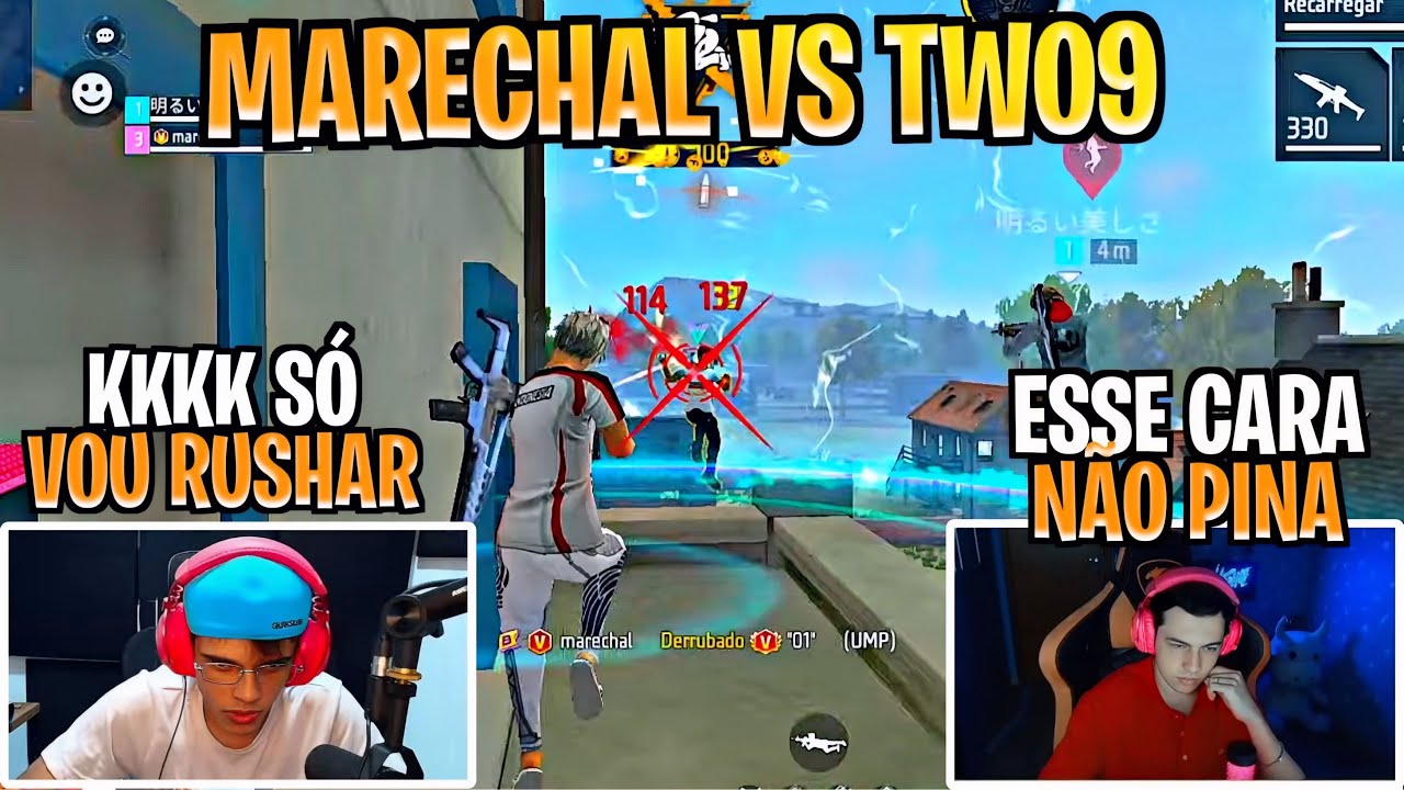 TWO9 FOI O 2X2 APOSTADO CONTRA O MARECHAL ALONE! CONFRONTO DECISIVO + REAÇÕES! Parte 3 - REACT