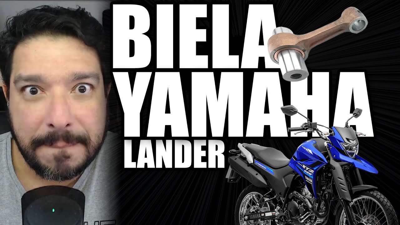 Yamaha Lander 250 com problema na biela - Motos perdendo qualidade