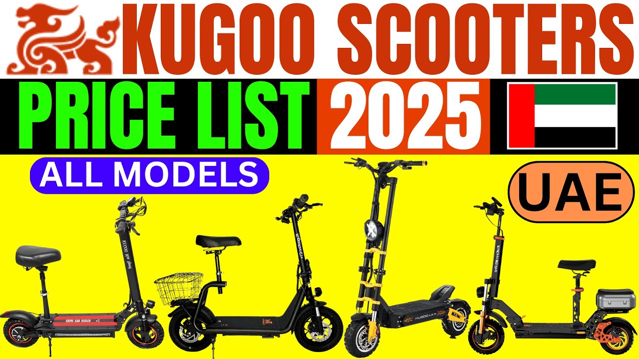 Kugoo Scooter Price in UAE 2025 | g2 max, g3 pro, g2 pro, Electric Bike Price in Dubai UAE