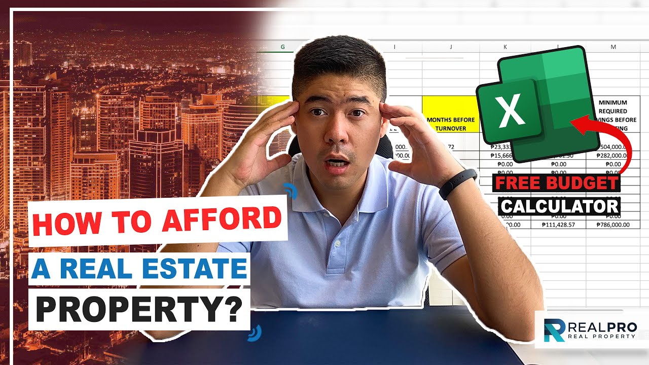 HOW TO AFFORD REAL ESTATE | Free Budget Calculator