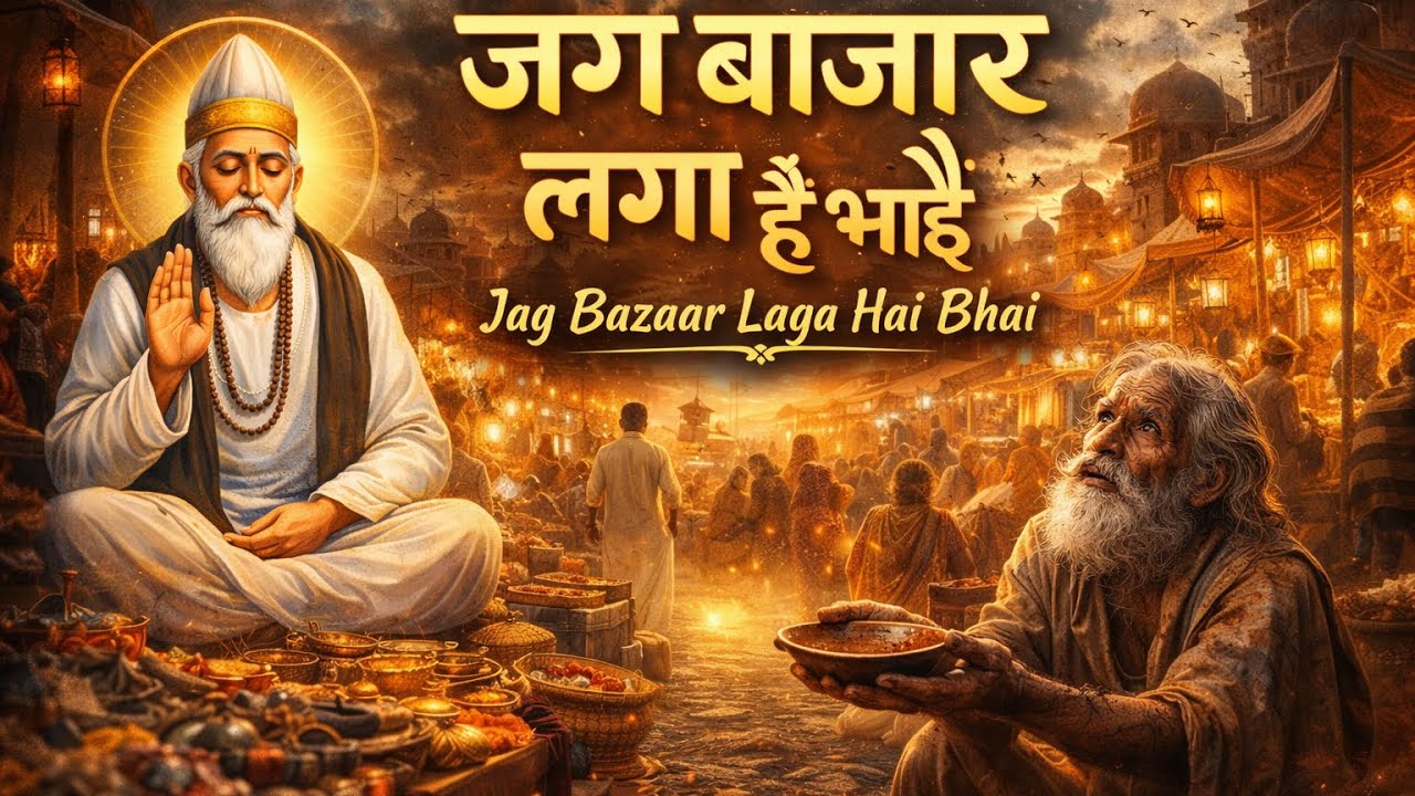 जग बाज़ार लगा है भाई | Kabir Bhajan | Satguru Bhajan | जग का मेला दो दिन का | Latest Kabir Bhajan