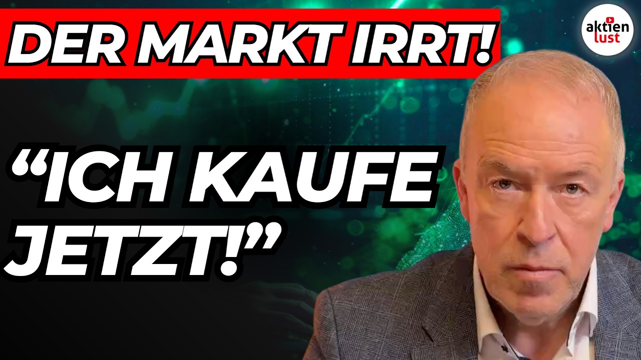 🚨 Der Markt irrt! Ich kaufe jetzt / aktienlust, J&uuml;rgen Schmitt