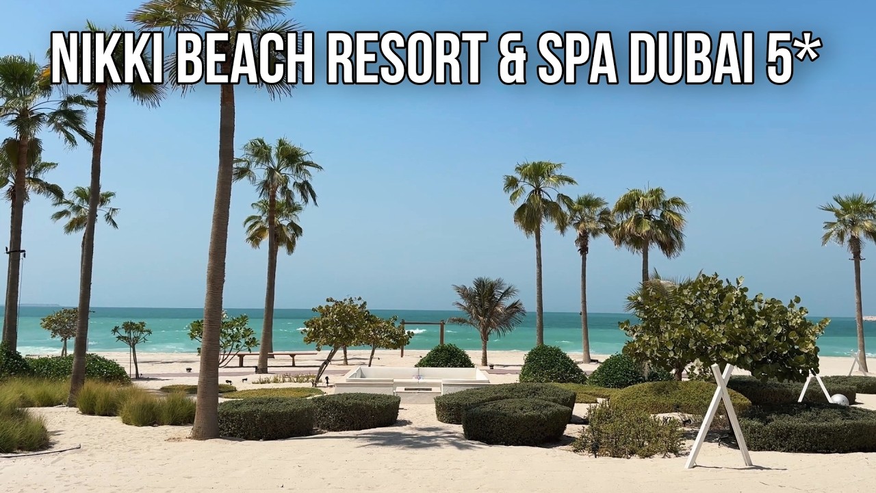 Самый красивый пляж Дубая! | Nikki Beach Resort & Spa Dubai 5*