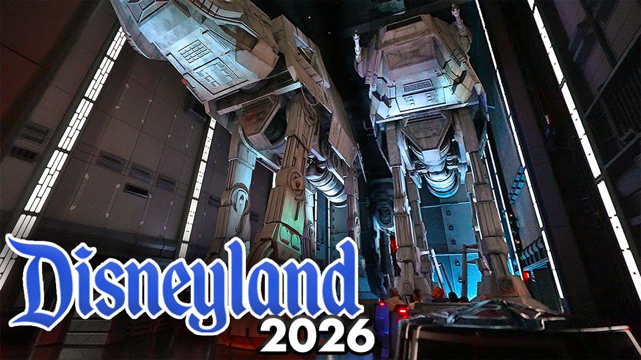 Disneyland Star Wars: Rise of the Resistance 2026 - Full Trackless Ride Experience [4K POV]