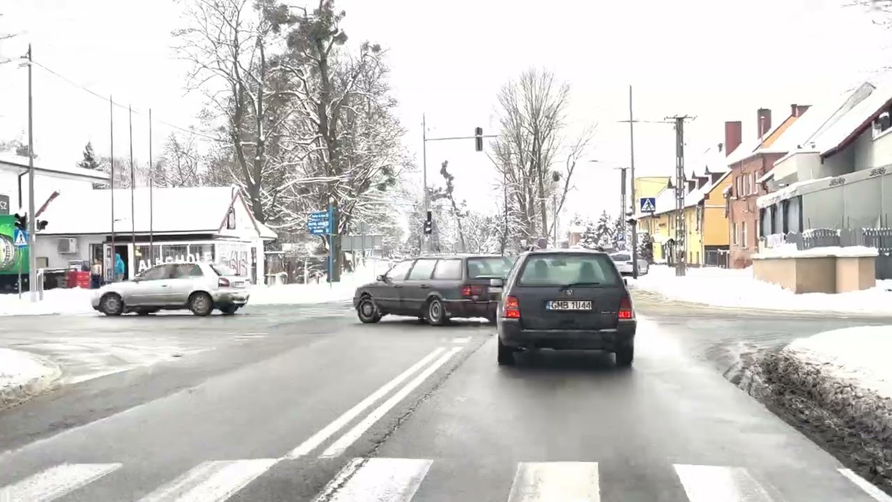 I'm driving home for Christmas :) Film poklatkowy trasy Elbląg - Malbork