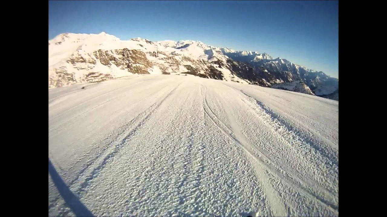 Champorcher: pista Cimetta Rossa con variante 2