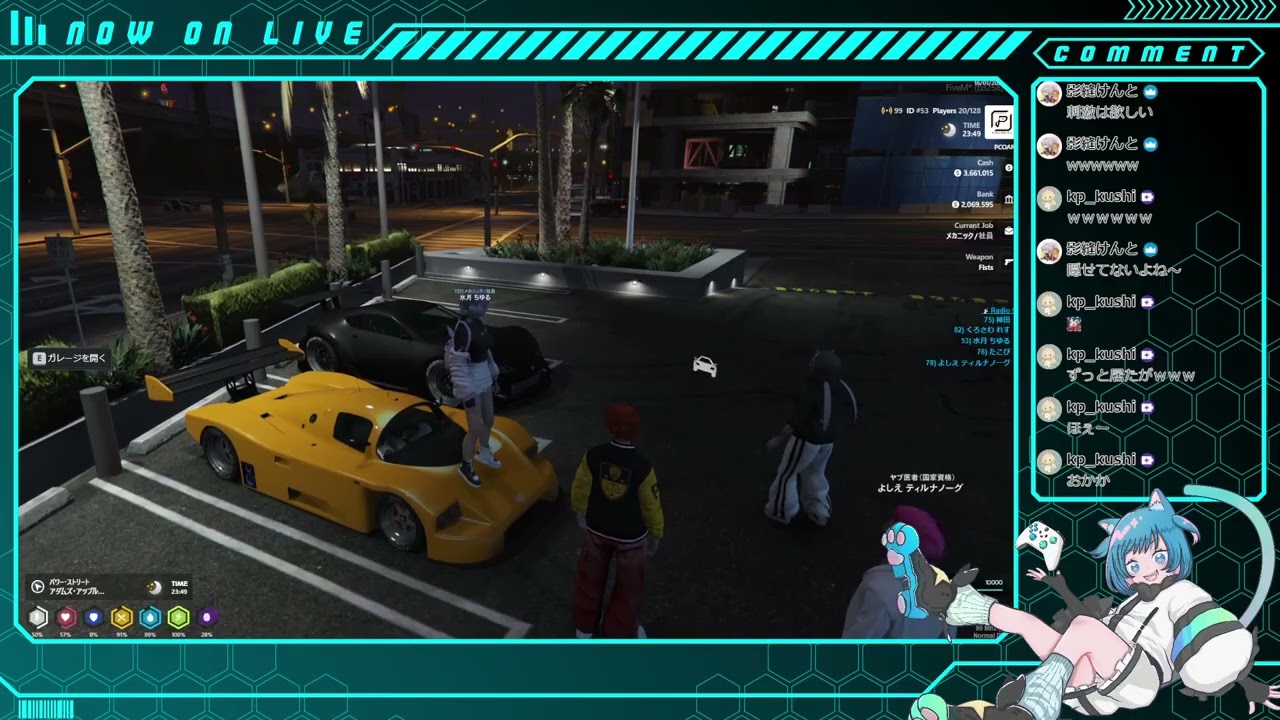 【GTA PCOA RP】72日目メカニックの一日！！！(パート3)