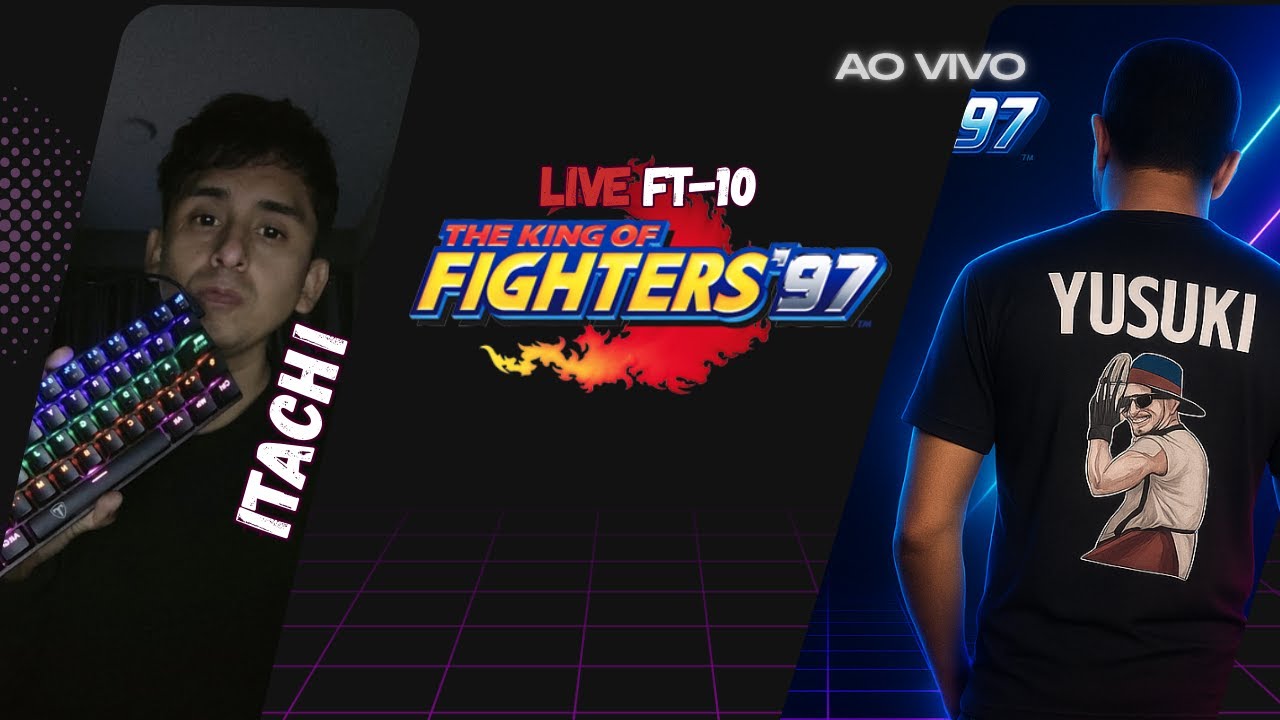 KOF 97 [LIVE PC] FT-10 Yusuki  (BRA) vs Itachi (PERU) 何君kof97 #retrogames #gotvg #fightcade