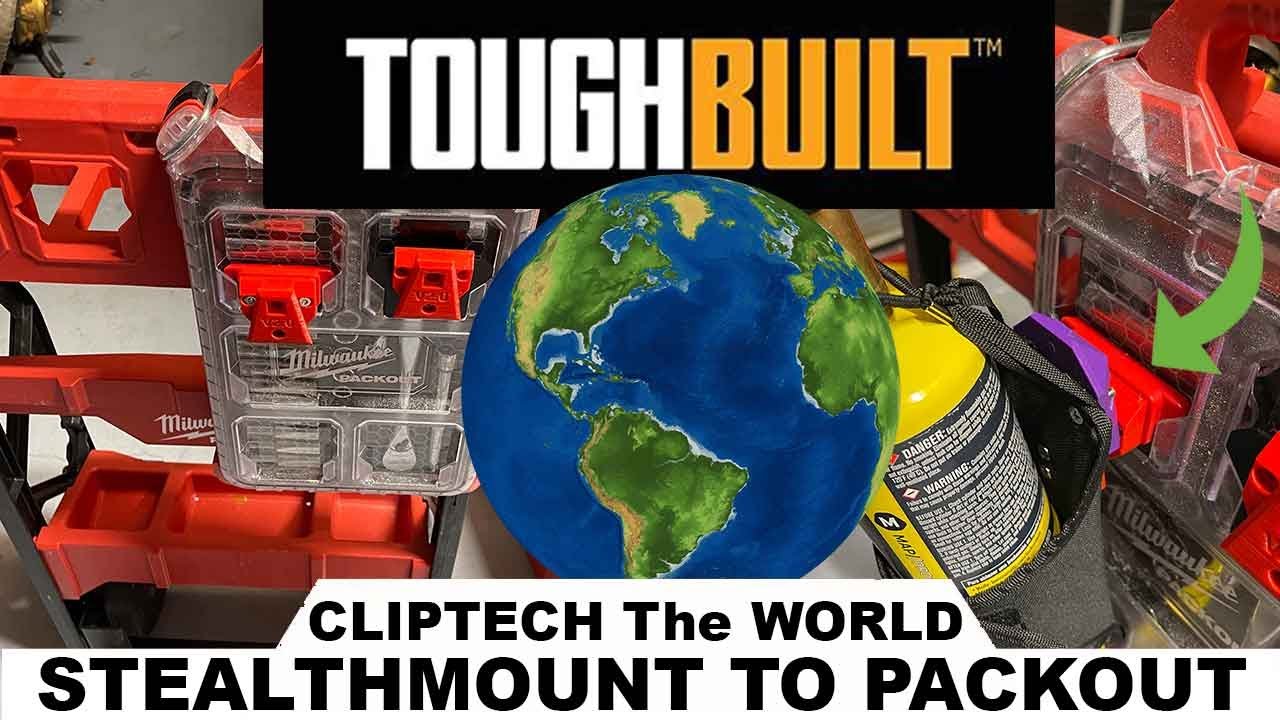 Clip Tech  THE WORLD! , Now you can use the STEALTHMOUNT PACKOUT Feet , Packible Tool Joey, Joey JR
