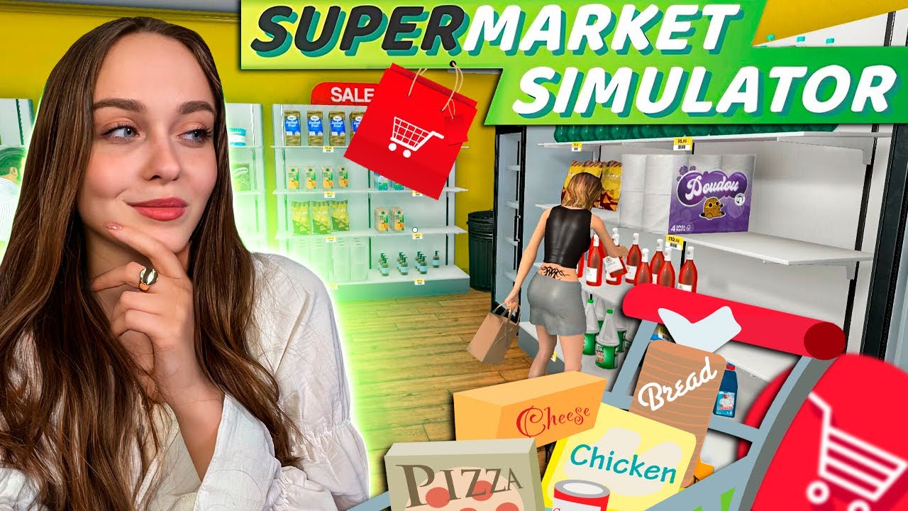 ЛУЧШИЙ СИМУЛЯТОР 2024 ГОДА? SUPERMARKET SIMULATOR | ПЕРВЫЙ ВЗГЛЯД