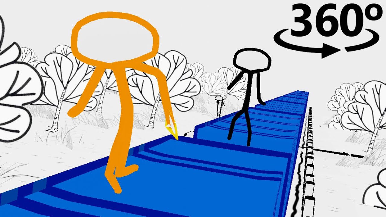 STICKMAN in 360&deg; | VR / 4K