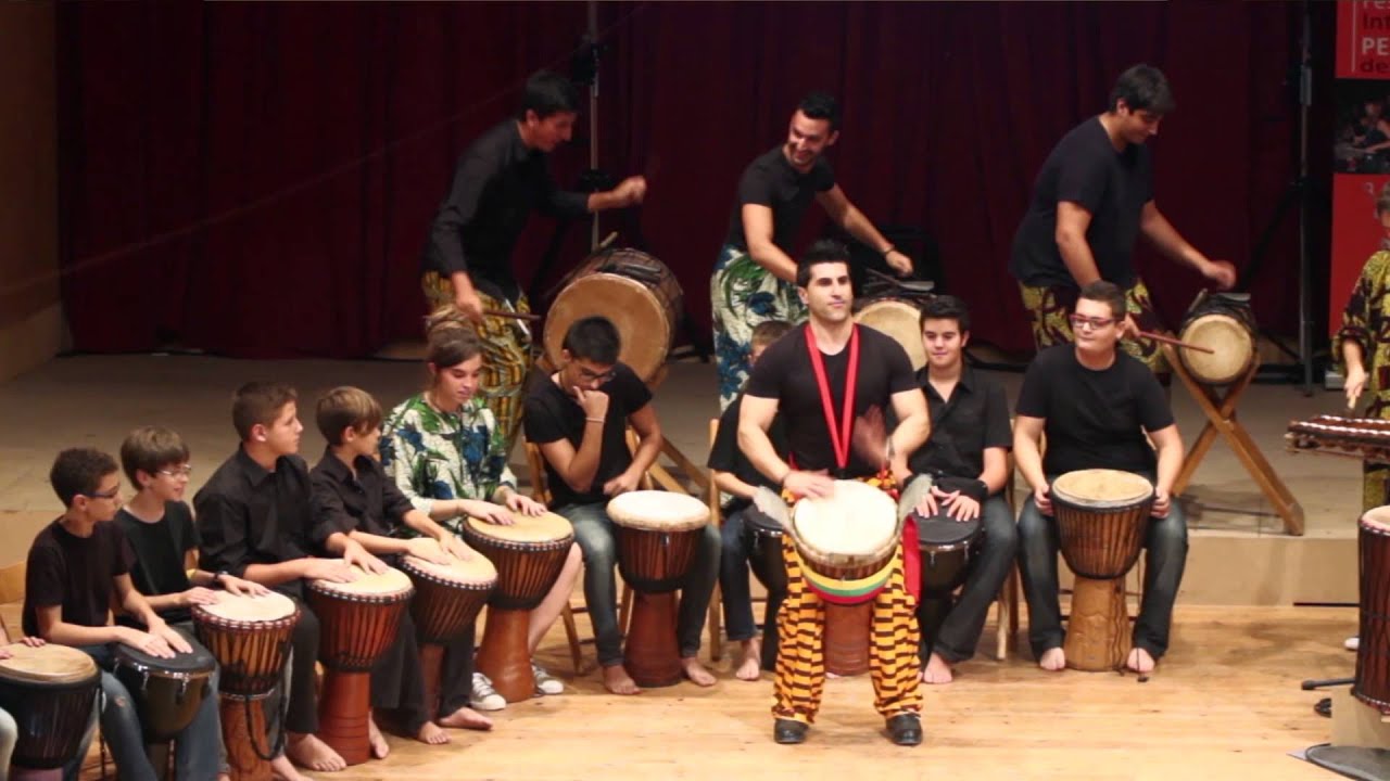Mandenfoli Night Ensemble Alumnado PercuFest 2014 dirigido por JuanFra Carrillo