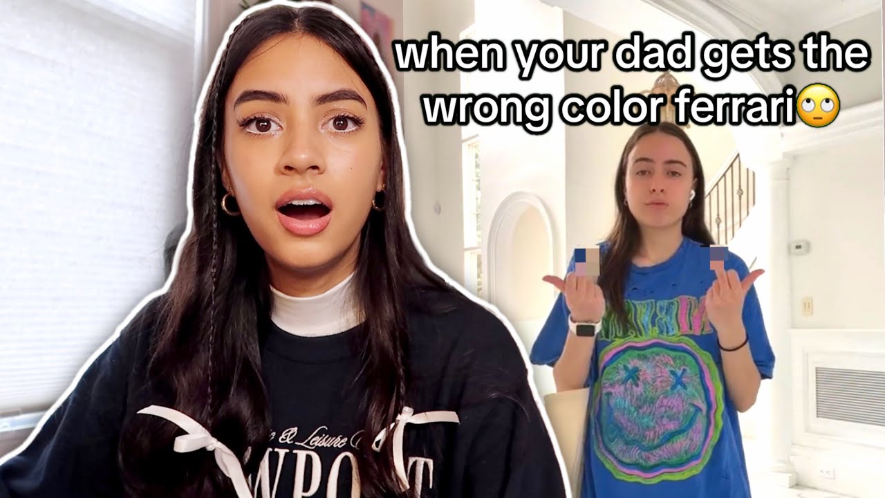 spoiled rich kids on tiktok MUST be stopped.