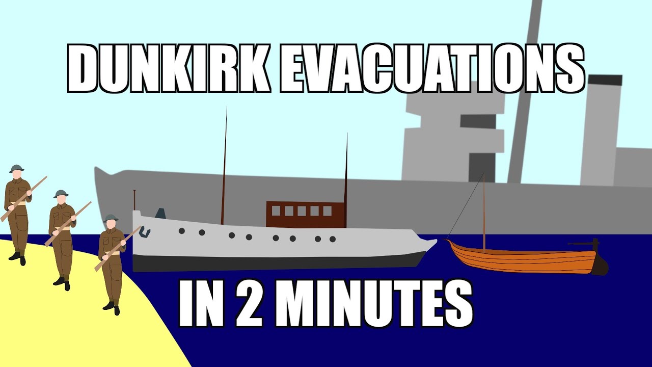 Dunkirk Evacuations In 2 Minutes