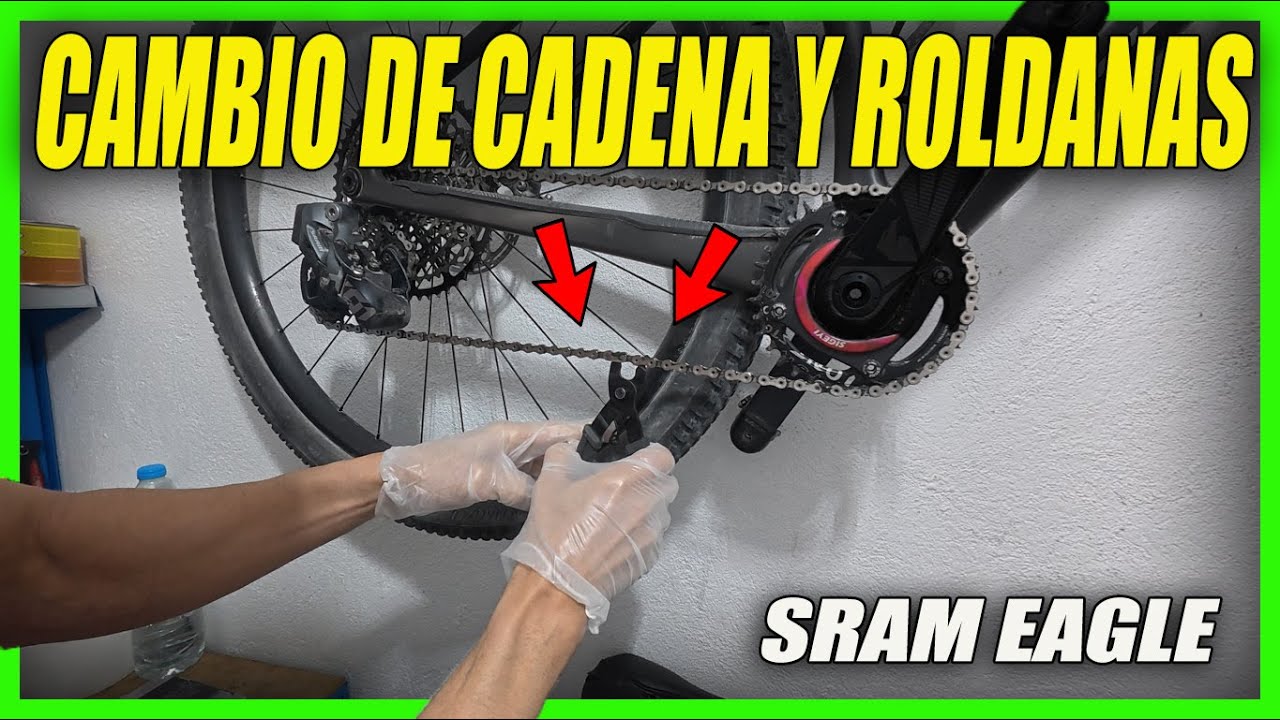 Cómo Cambiar Cadena y Roldanas SRAM Eagle 2025 🔧 Mantenimiento MTB Fácil