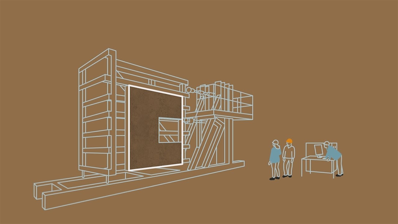 Parcours d'essais d'une façade au CSTB