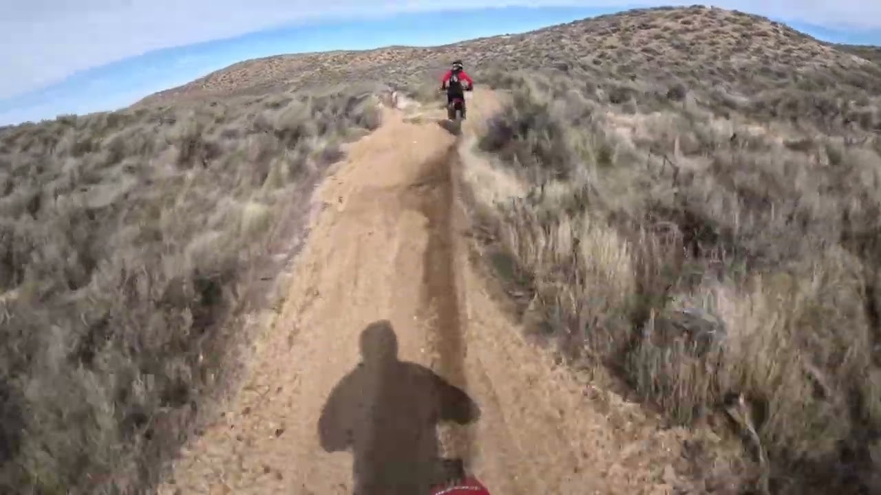Dirt Bikes in the High Desert. 