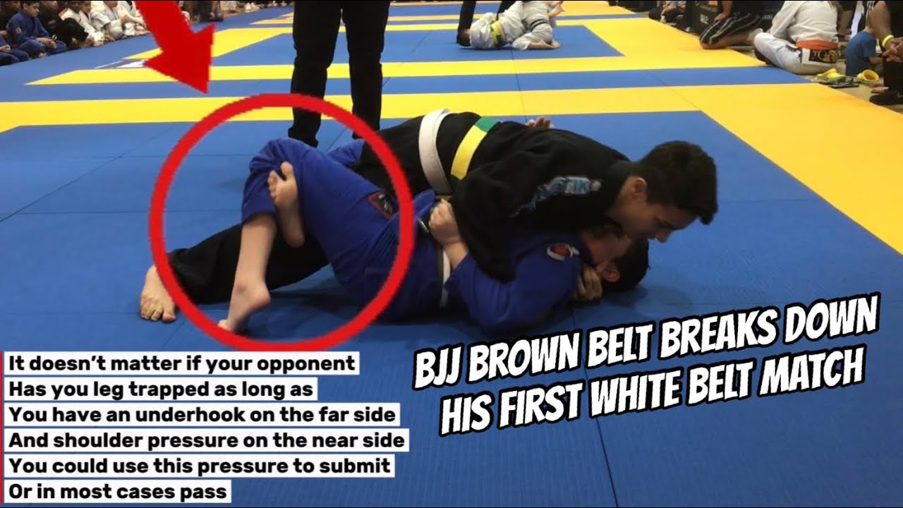BJJ Brown Belt Breaks Down His First White Belt Match