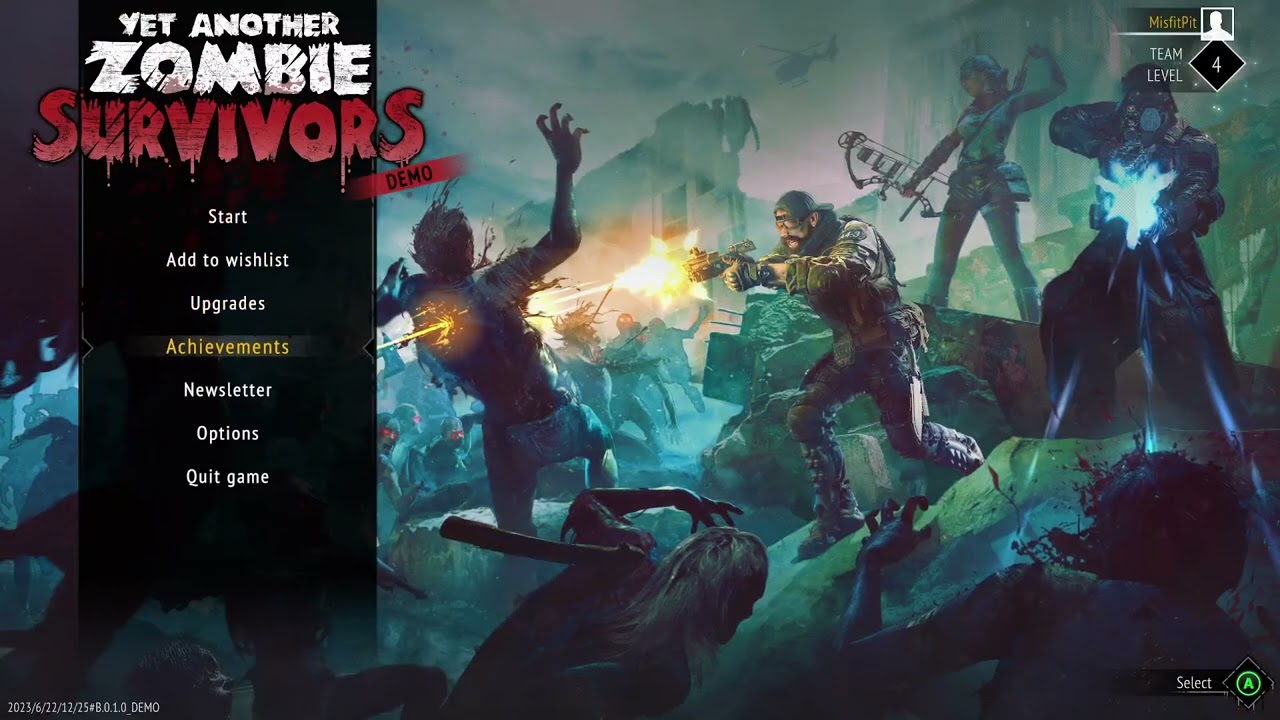 Indie Game Yet Another Zombie Survivors Demo