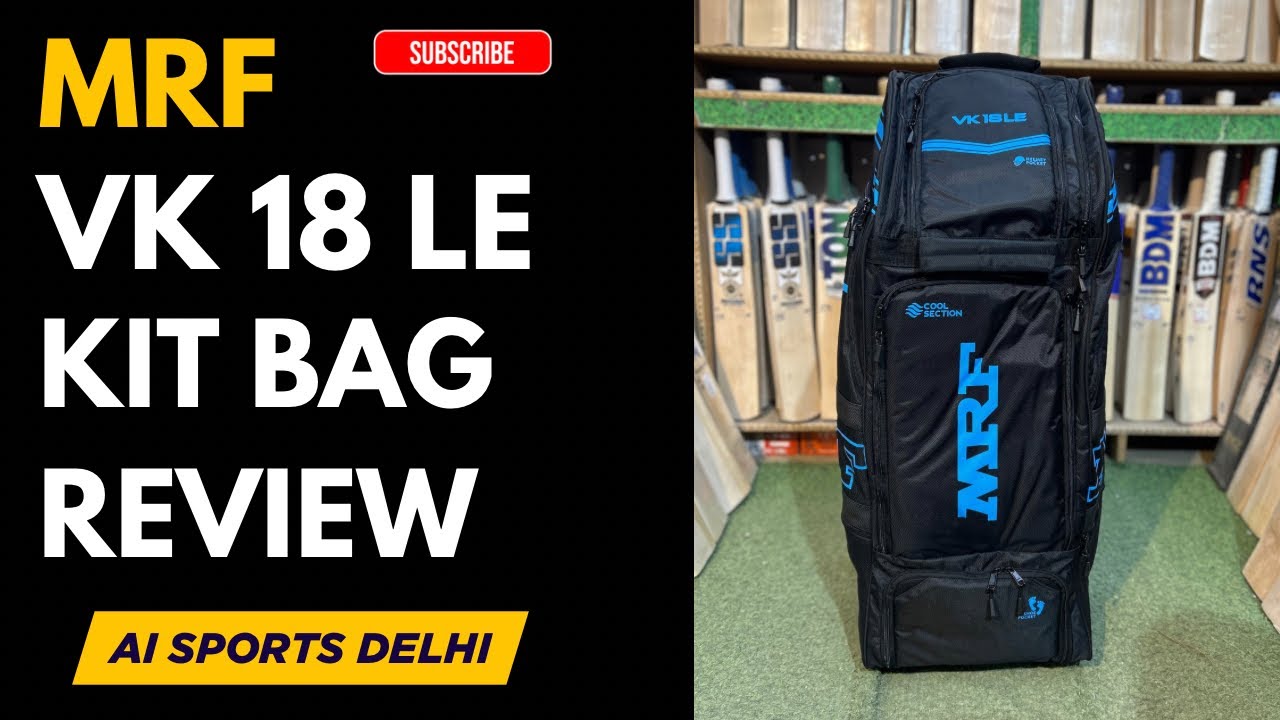 MRF VK 18 LE Kit Bag Review | Ai Sports Delhi | +918287417792 