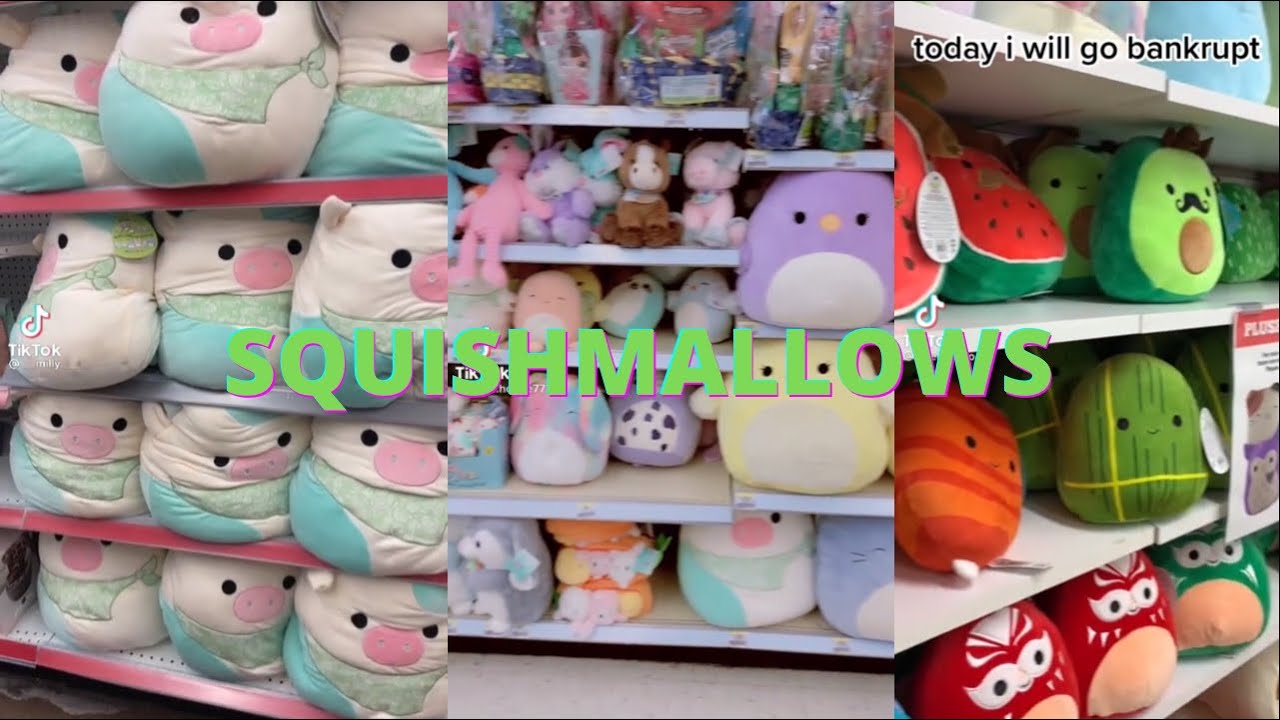 NEWEST SQUISHMALLOWS TIKTOKS COMPILATION | SQUISHMALLOWS HUNTING | KROGERS, CVS & MANY MORE !