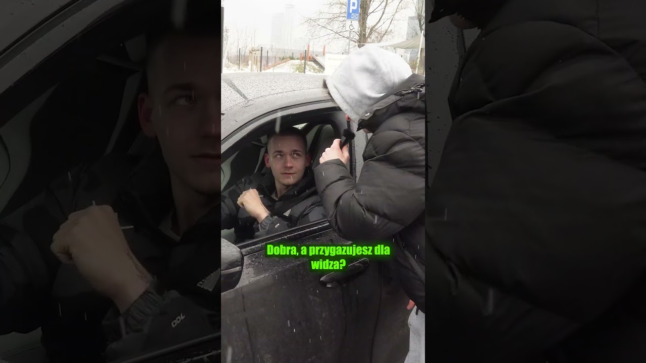 ZAROBIŁ NA M3 PROWADZĄC ? | #shorts #viral