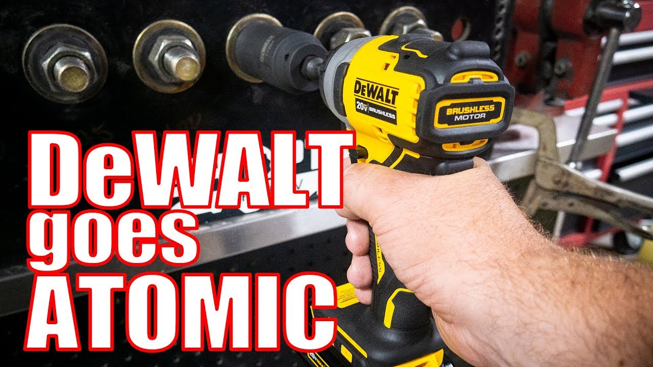 DeWalt Atomic 20V MAX Brushless Compact Drill Impact Combo Kit