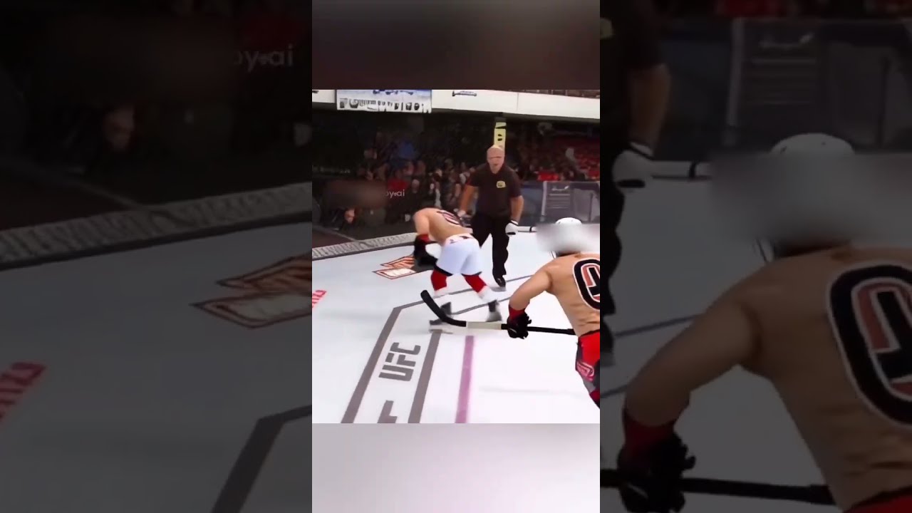 UFC fight x2 , plot twist! 