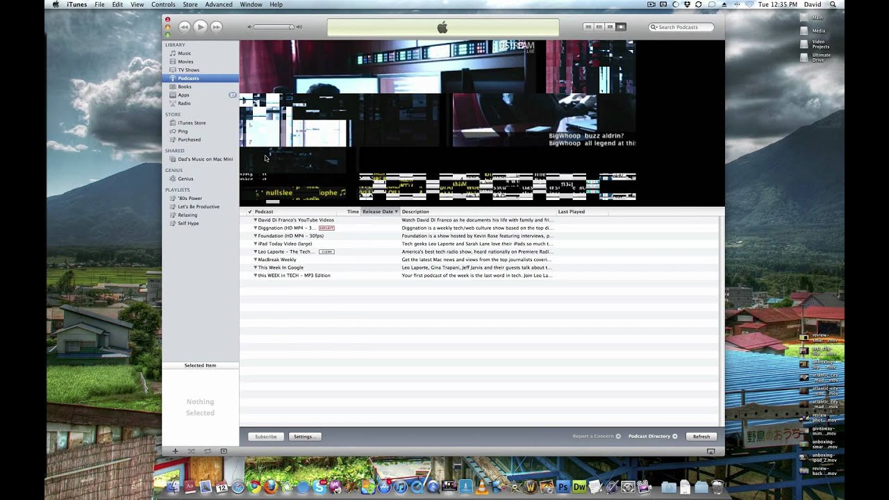What's in My Dock? 041211