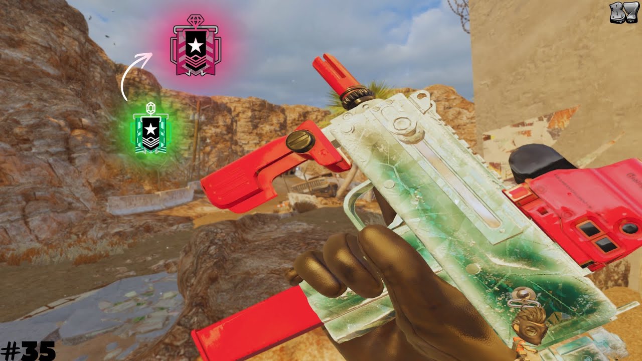#35 DO COBRE AO CHAMPION. SMG PEGOU FIRME!! [Rainbow six seige]