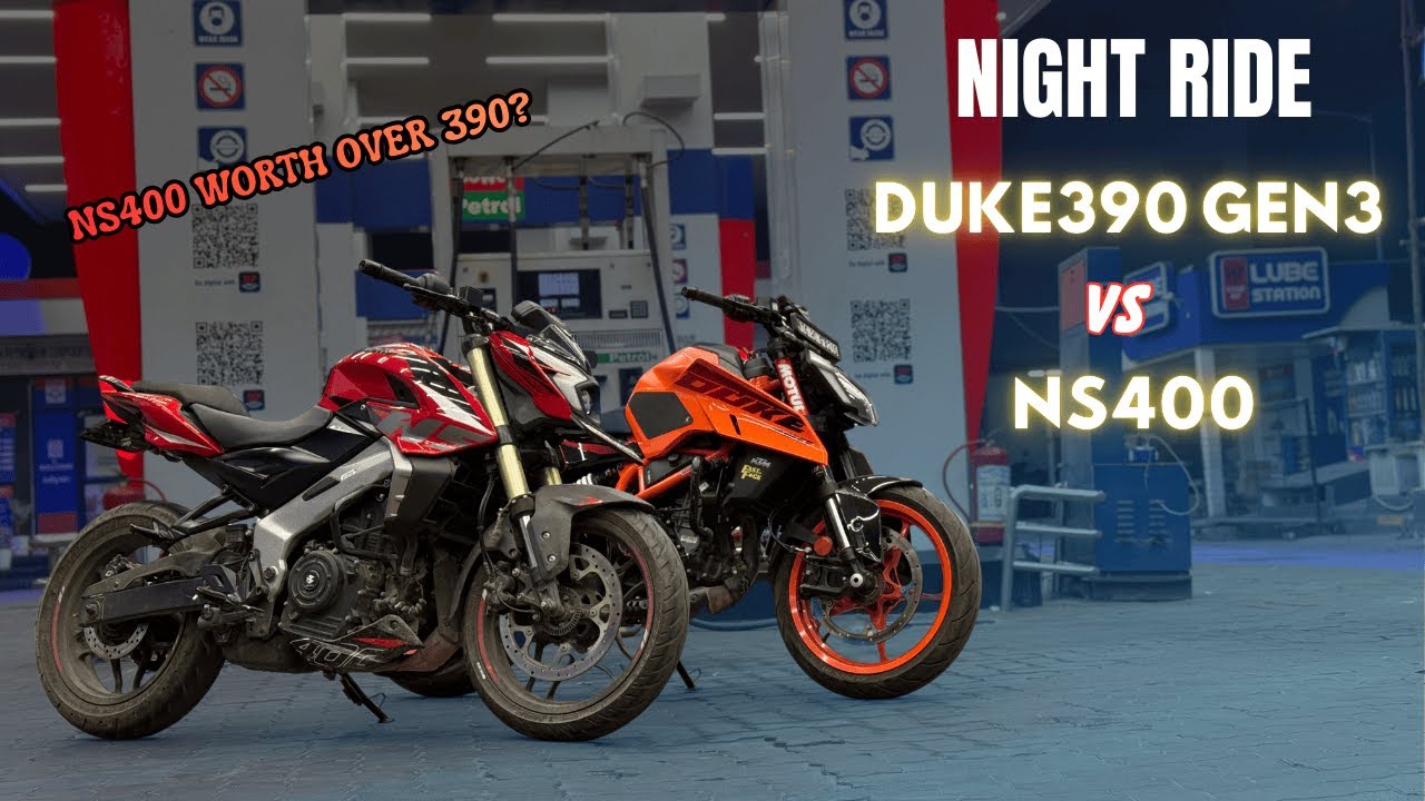 Duke390 Gen3 Vs NS400 || Is NS400 worth buying?