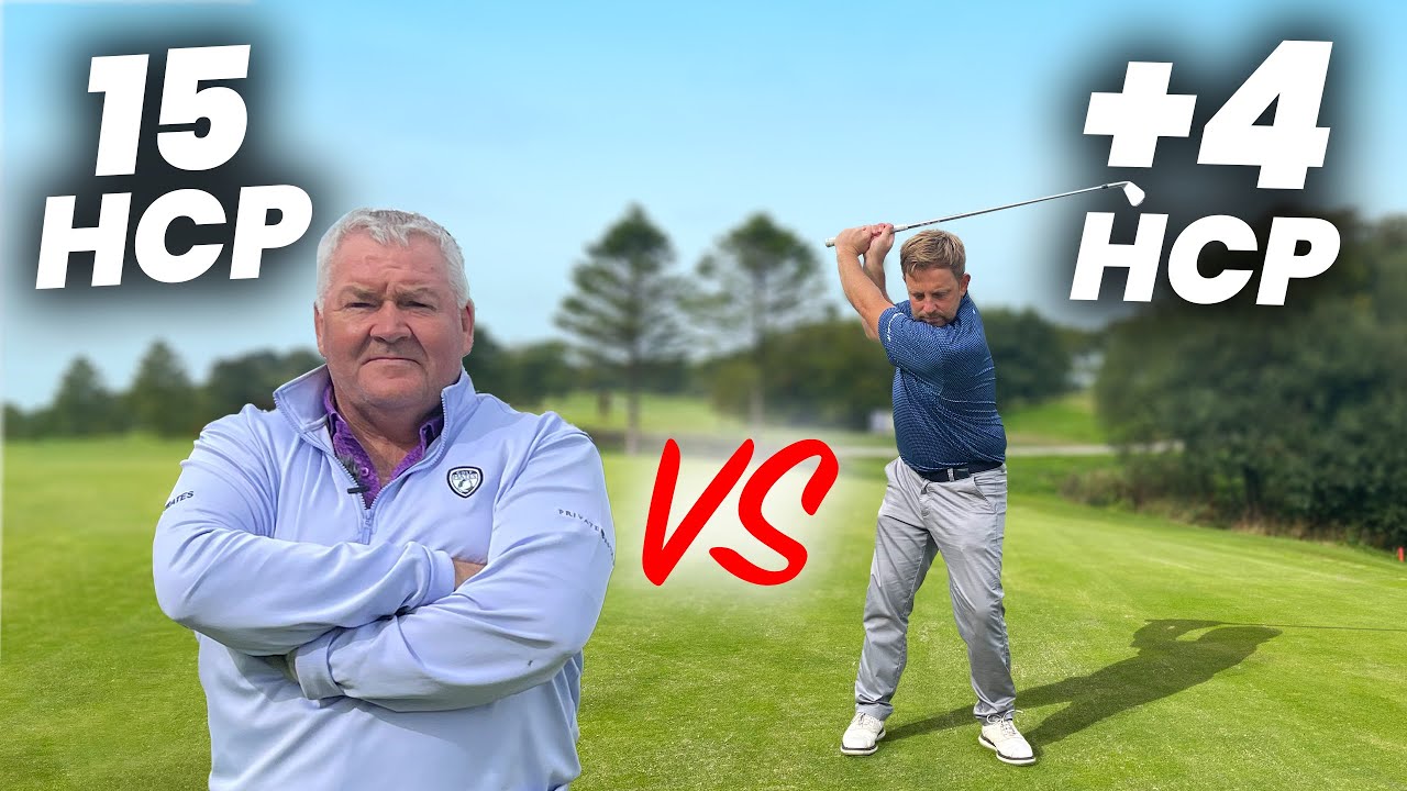 GOLF BIGGEST SHOCK  ? 15 HCP VS + 4 HCP GOLFER