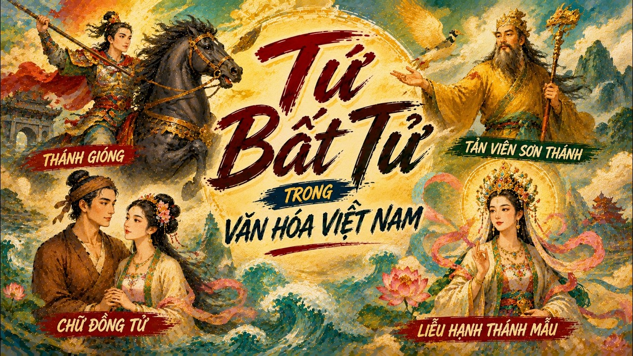 Tứ Bất Tử trong văn hóa Việt Nam | Những vị thần thánh Việt Nam