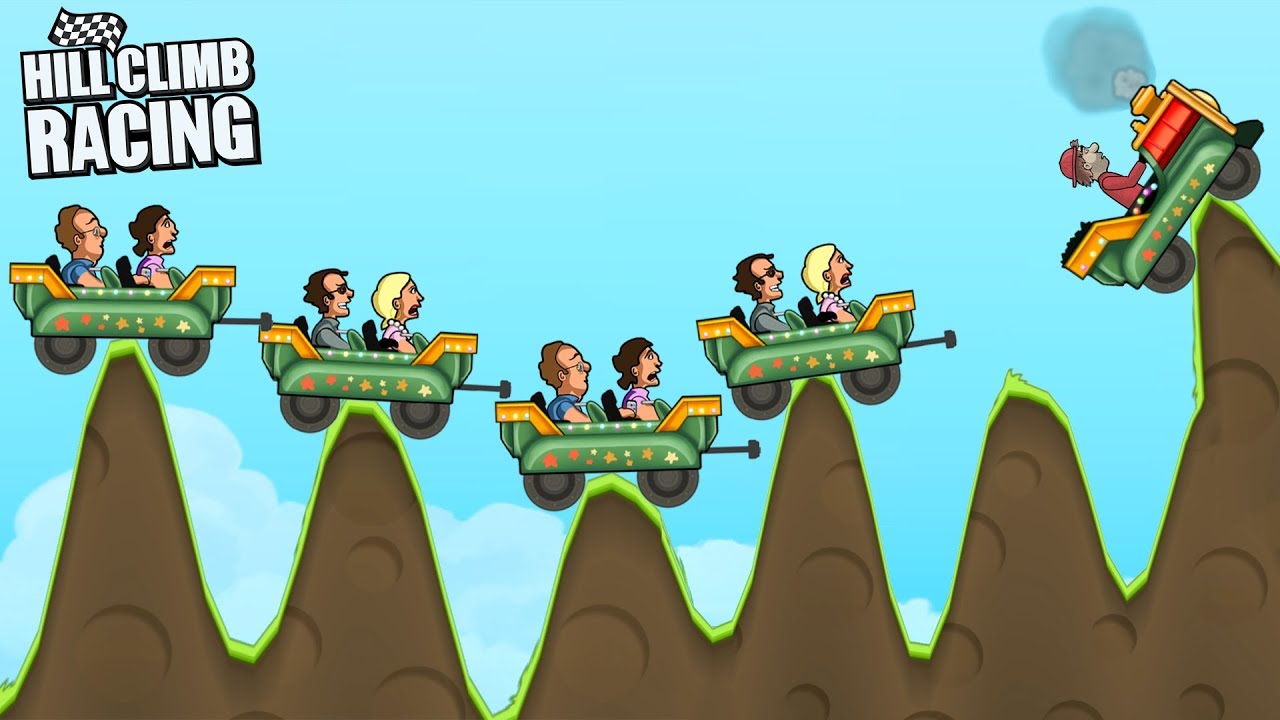 Hill Climb Racing 1 - Kiddie Express in Countryside Walkthrough Gameplay