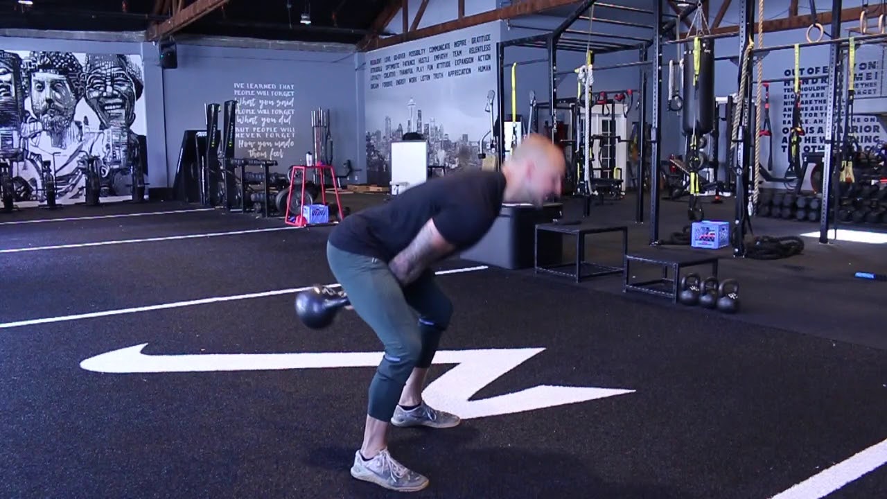 How To Kettlebell Swing Short Tutorial