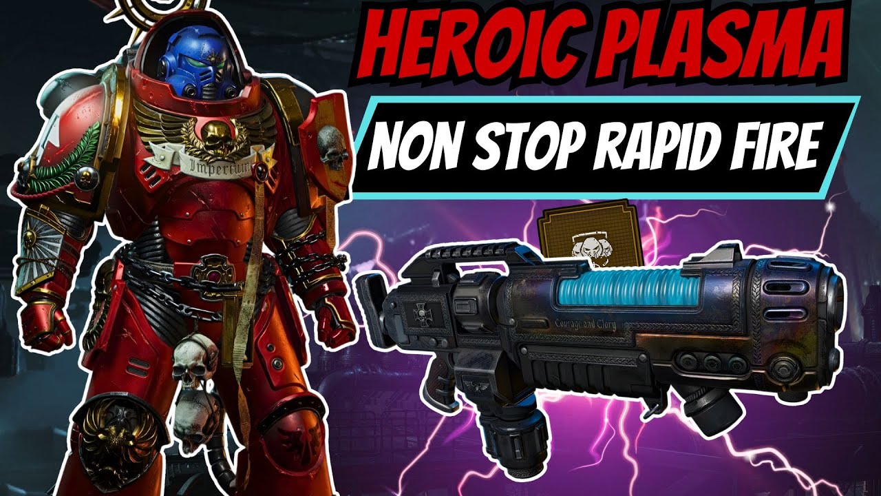 Heroic Heavy Plasma Rapid Fire Build NEVER Stops Shooting in Patch 11.0- Space Marine 2