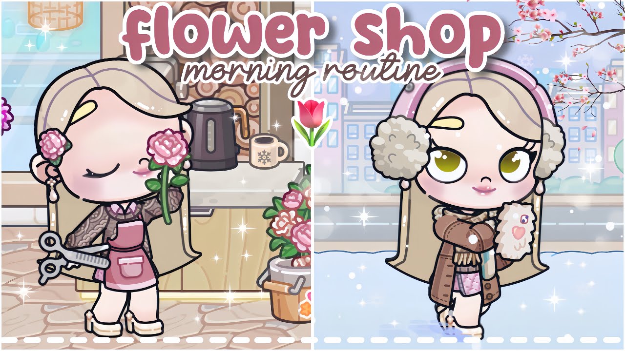 My Flower Shop Morning Routine 💐 | Avatar World
