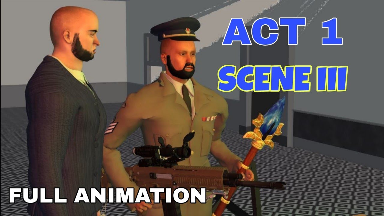 THE SAMARITAN FULL PLAY ACT 1 (SCENE 3) - 3D ANIMATION 