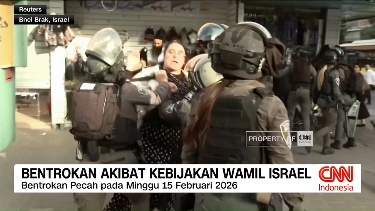 Bentrokan Akibat Kebijakan Wamil Israel