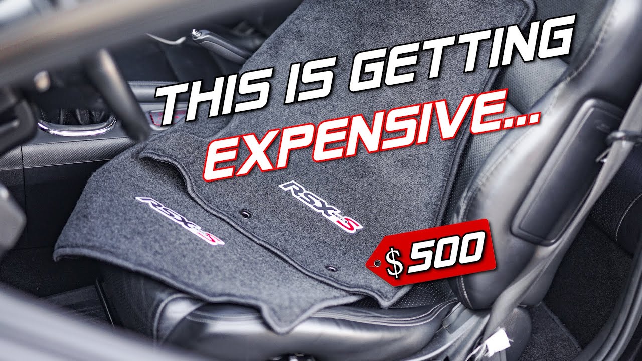 Going Broke for OEM Acura RSX Parts | Window Trim & Floor Mats