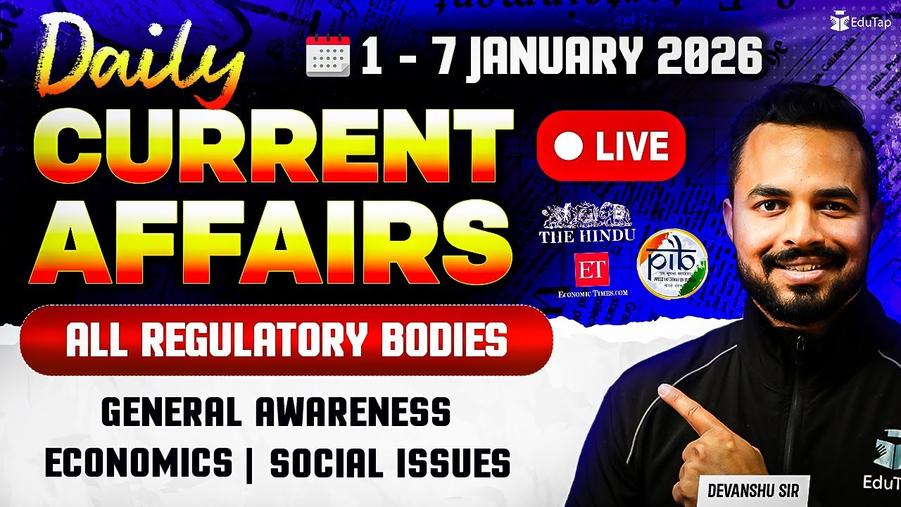 Banking Current Affairs Today | Latest ESI & PIB Current Affairs RBI, NABARD, SEBI General Awareness