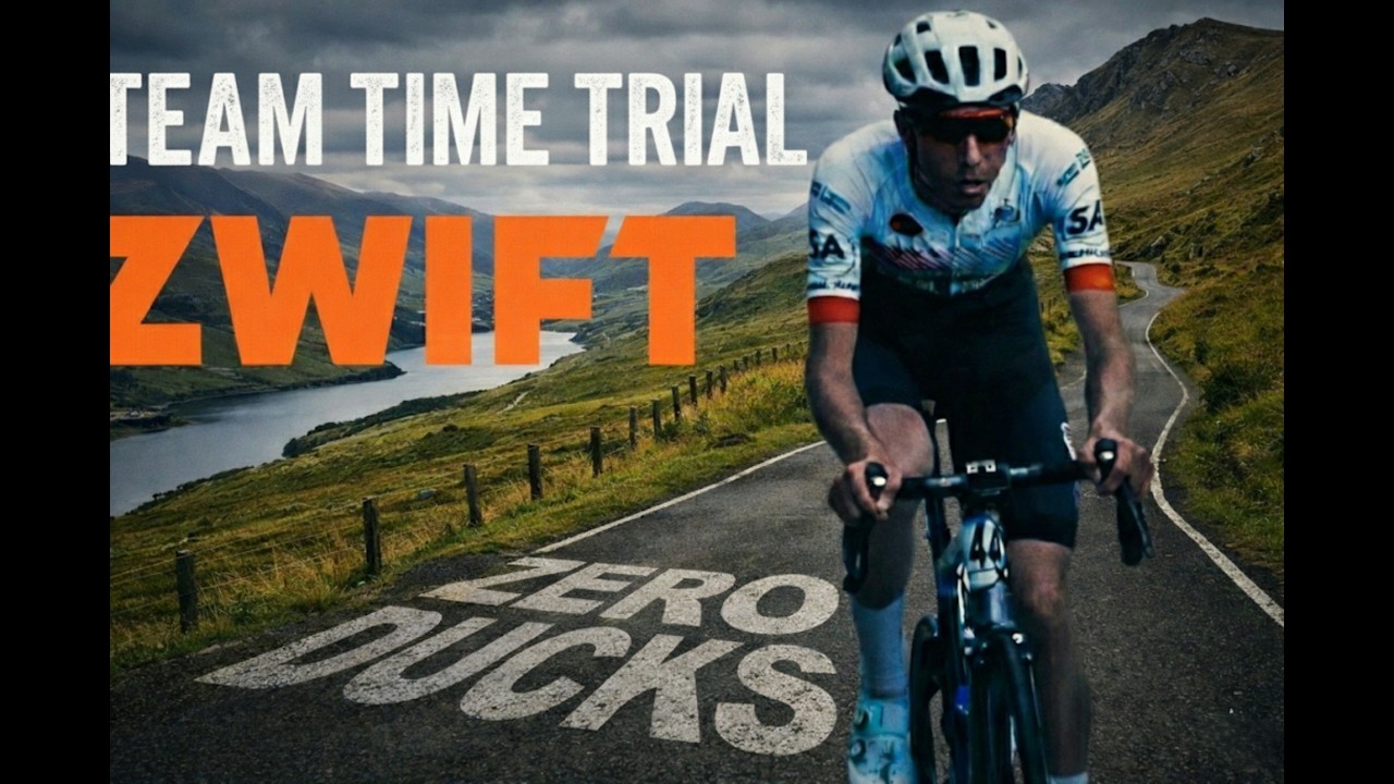 Zwift - Team Time Trial - Fighting for the PODIUM